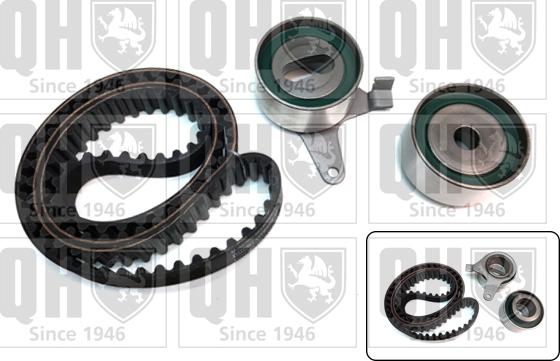 Quinton Hazell QBK726 - Комплект зубчатого ремня ГРМ autospares.lv