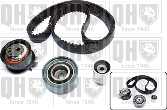 Quinton Hazell QBK776 - Комплект зубчатого ремня ГРМ autospares.lv