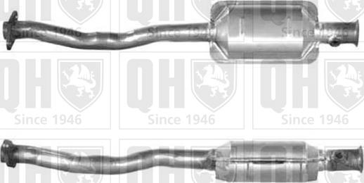 Quinton Hazell QCAT90997 - Катализатор autospares.lv