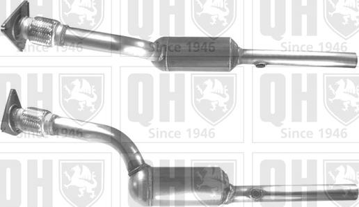 Quinton Hazell QCAT90943 - Катализатор autospares.lv