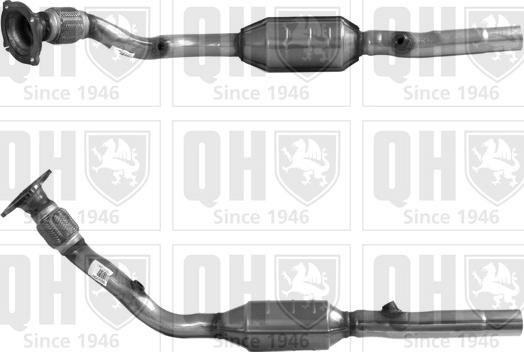 Quinton Hazell QCAT90900 - Катализатор autospares.lv