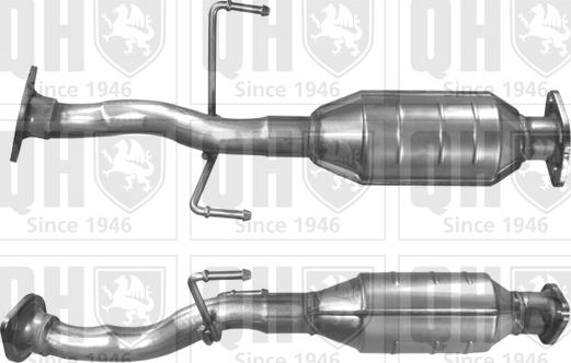 Quinton Hazell QCAT90798 - Катализатор autospares.lv