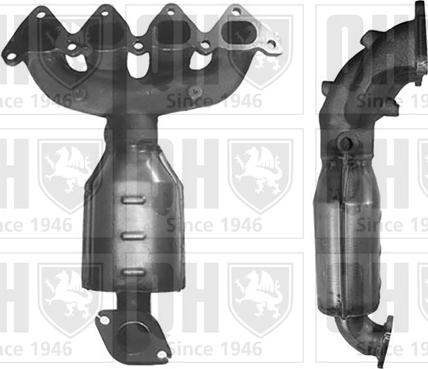 Quinton Hazell QCAT91909H - Катализатор autospares.lv