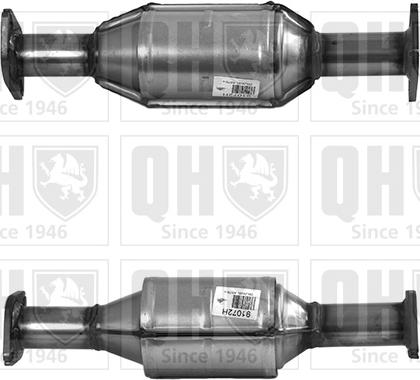 Quinton Hazell QCAT91072 - Катализатор autospares.lv