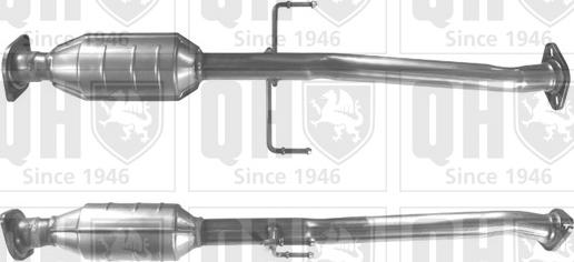 Quinton Hazell QCAT91127H - Катализатор autospares.lv