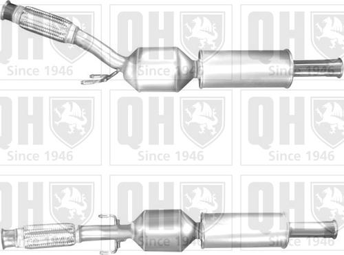 Quinton Hazell QCAT80419H - Катализатор autospares.lv