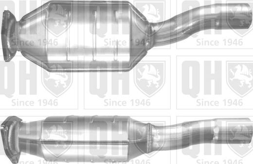 Quinton Hazell QCAT80510H - Катализатор autospares.lv