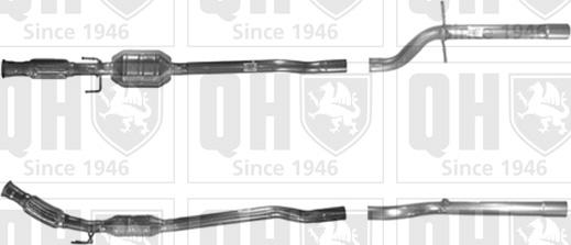 Quinton Hazell QCAT80224H - Катализатор autospares.lv