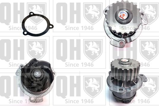 Quinton Hazell QCP2591 - Водяной насос autospares.lv