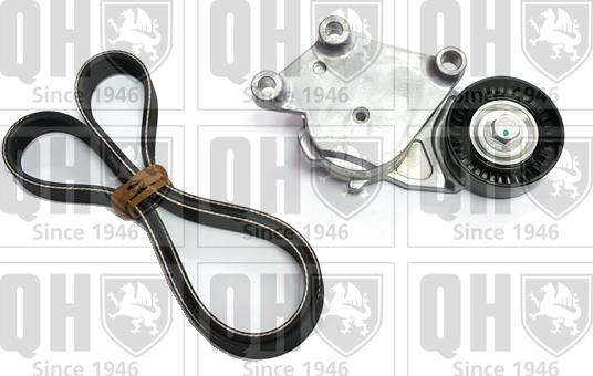 Quinton Hazell QDK104 - Поликлиновый ременный комплект autospares.lv