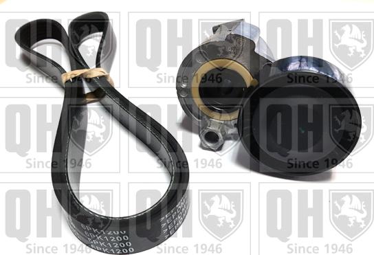 Quinton Hazell QDK89 - Поликлиновый ременный комплект autospares.lv