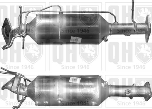Quinton Hazell QDPF11042H - Сажевый / частичный фильтр, система выхлопа ОГ autospares.lv