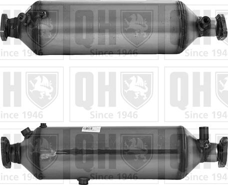 Quinton Hazell QDPF11087H - Сажевый / частичный фильтр, система выхлопа ОГ autospares.lv