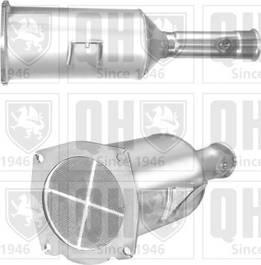 Quinton Hazell QDPF11026 - Сажевый / частичный фильтр, система выхлопа ОГ autospares.lv