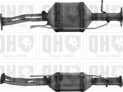 Quinton Hazell QDPF11111 - Сажевый / частичный фильтр, система выхлопа ОГ autospares.lv