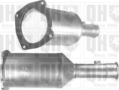 Quinton Hazell QDPF11134 - Сажевый / частичный фильтр, система выхлопа ОГ autospares.lv