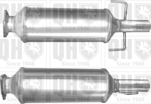 Quinton Hazell QDPF11127 - Сажевый / частичный фильтр, система выхлопа ОГ autospares.lv