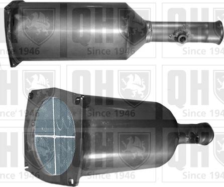 Quinton Hazell QDPF11371HP - Сажевый / частичный фильтр, система выхлопа ОГ autospares.lv