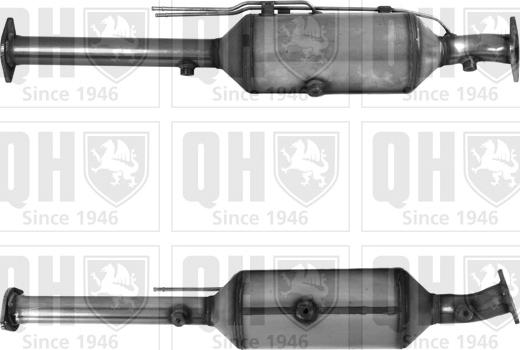 Quinton Hazell QDPF11269H - Сажевый / частичный фильтр, система выхлопа ОГ autospares.lv
