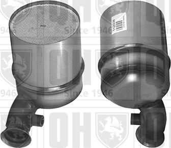 Quinton Hazell QDPF11201H - Сажевый / частичный фильтр, система выхлопа ОГ autospares.lv