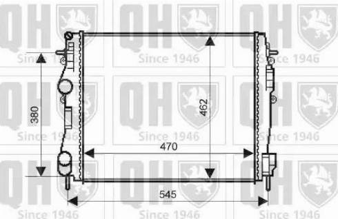 FPS 56 A1152 - Радиатор, охлаждение двигателя autospares.lv