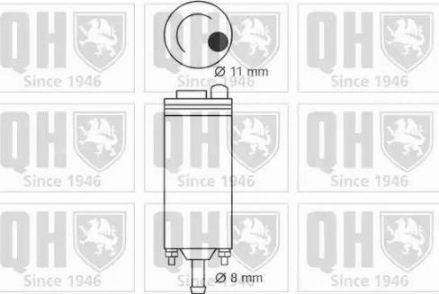 Quinton Hazell QFP226 - Топливный насос autospares.lv