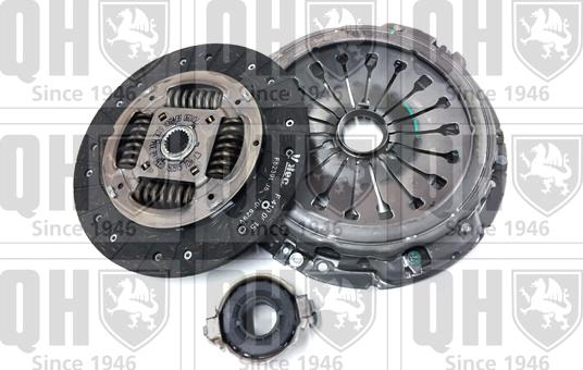 Quinton Hazell QKT4601AF - Комплект сцепления autospares.lv