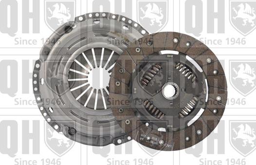 Quinton Hazell QKT4094AF - Комплект сцепления autospares.lv