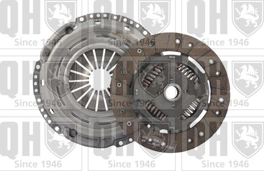 Quinton Hazell QKT4041AF - Комплект сцепления autospares.lv