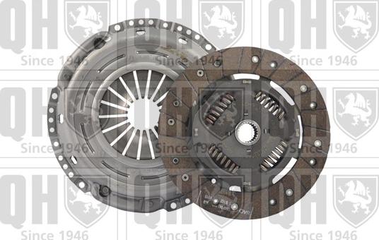 Quinton Hazell QKT4010AF - Комплект сцепления autospares.lv