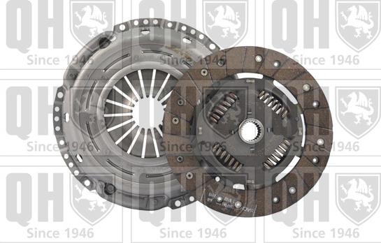 Quinton Hazell QKT4039AF - Комплект сцепления autospares.lv