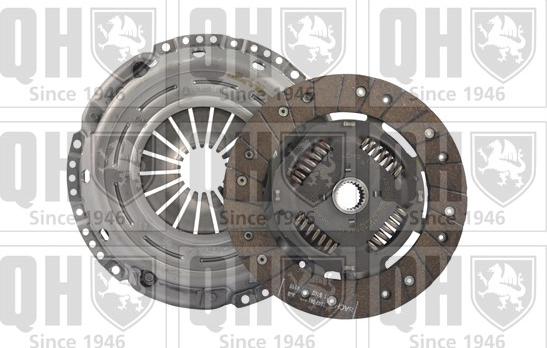 Quinton Hazell QKT4033AF - Комплект сцепления autospares.lv