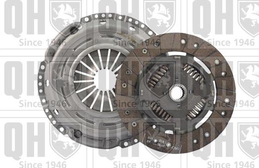 Quinton Hazell QKT4074AF - Комплект сцепления autospares.lv