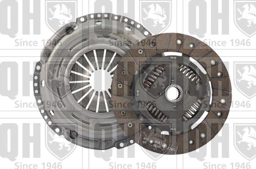 Quinton Hazell QKT4070AF - Комплект сцепления autospares.lv