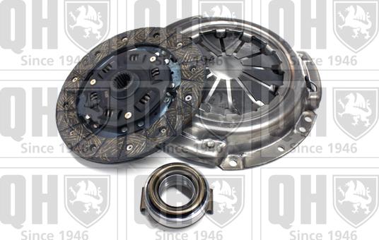 Quinton Hazell QKT593AF - Комплект сцепления autospares.lv