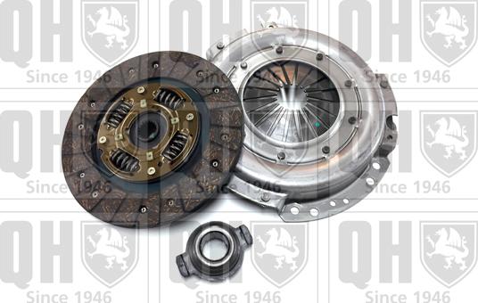 Quinton Hazell QKT676AF - Комплект сцепления autospares.lv