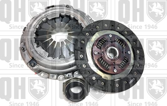 Quinton Hazell QKT1406AF - Комплект сцепления autospares.lv