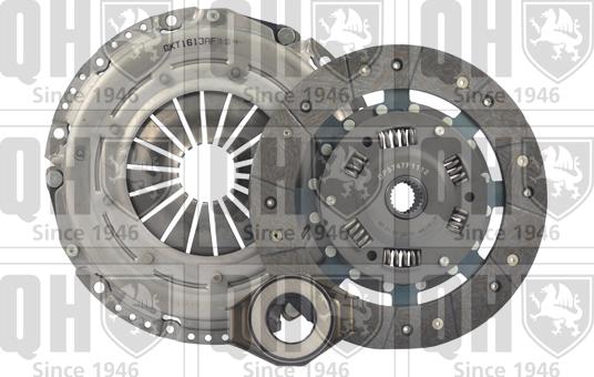 Quinton Hazell QKT1613AF - Комплект сцепления autospares.lv