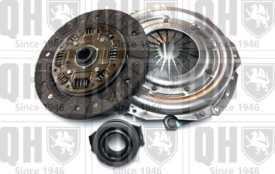 Quinton Hazell QKT1074AF - Комплект сцепления autospares.lv