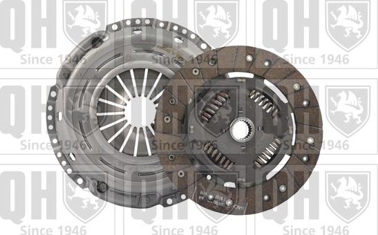 Quinton Hazell QKT2998AF - Комплект сцепления autospares.lv