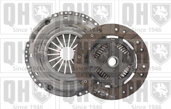 Quinton Hazell QKT2451AF - Комплект сцепления autospares.lv