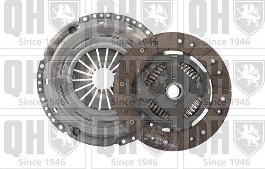 Quinton Hazell QKT2519AF - Комплект сцепления autospares.lv