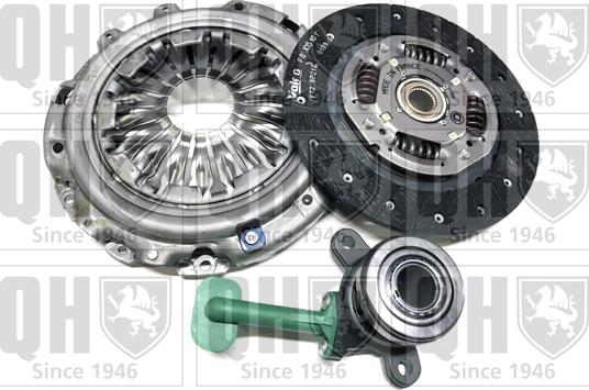 Quinton Hazell QKT2784AF - Комплект сцепления autospares.lv