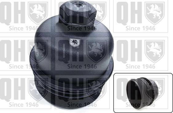 Quinton Hazell QOC1008 - Крышка, корпус масляного фильтра autospares.lv