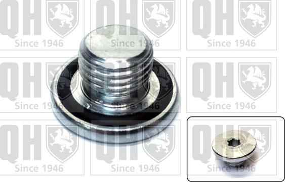 Quinton Hazell QOC1014 - Резьбовая пробка, масляный поддон autospares.lv