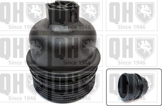 Quinton Hazell QOC1020 - Крышка, корпус масляного фильтра autospares.lv