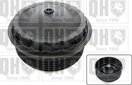 Quinton Hazell QOC1022 - Крышка, корпус масляного фильтра autospares.lv