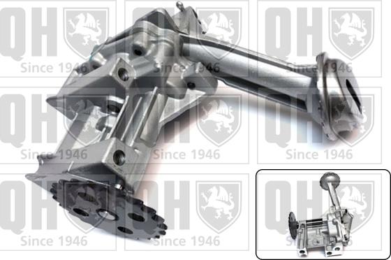 Quinton Hazell QOP1021 - Масляный насос autospares.lv