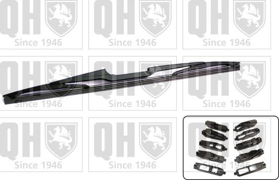 Quinton Hazell QRW016 - Щетка стеклоочистителя autospares.lv