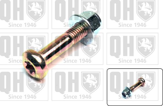 Quinton Hazell QSK225S - Зажимный болт, несущий / направляющий шарнир autospares.lv